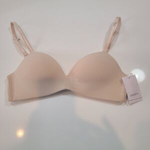 NWT Auden Soft Beige The Bliss Bra in Size 32A